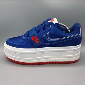 Nike Vandal 2K Gym Blue Womens Size 8 Lace Up Platform Sneaker Double Stack 2017